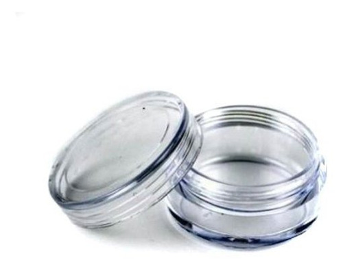 25 Piezas Vacias Envases Cosmeticos De Plastico Transpare