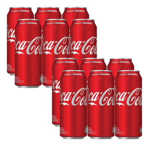 Coca Cola Lata 310ml Original Pack X12 - Gobar®