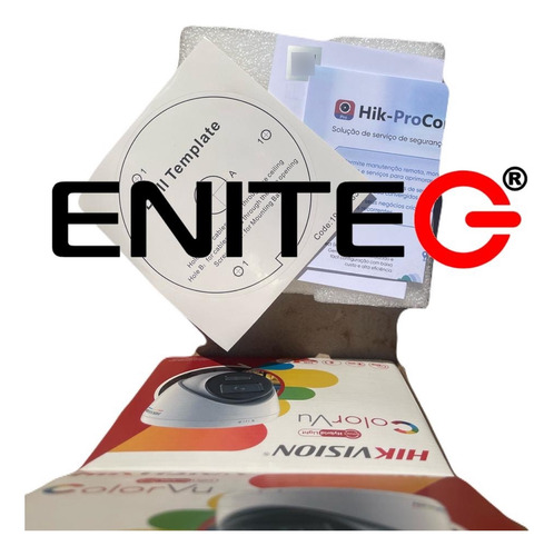 Câmera Ip Hikvision Ds-2cd1347g2h-liu Audio Colorvu 2.8mm