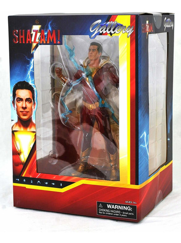 Diamond Select Toys Dc Gallery: Shazam (película Version) Fi