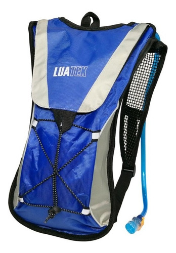 Mochila Hidratação Impermeável C/ Bolsa D`água 2 Litros Bike Cor Azul