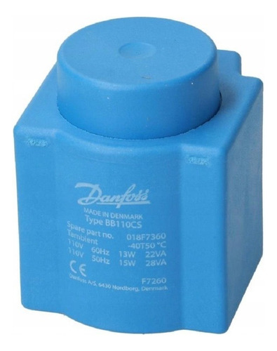 Bobina Para Válvula Solenoide 220 Vac Type Be220bs - Danfoss