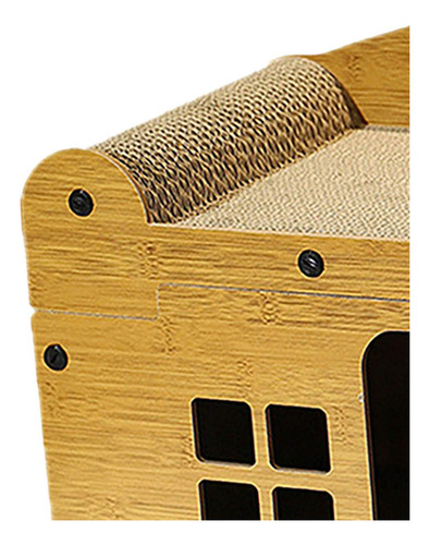Casa De Cartón Para Gatos, Cama De Salón, Castillo, L