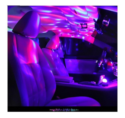 Mini Luz Bola Laser Usb Discoteca Para Carro Coche Musica