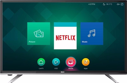 Tv Smart  Bgh 40 Pulgadas Netflix Ble4016rt