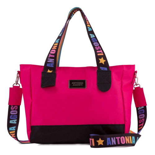 Cartera Texas - Fucsia - Impermeable- Antonia Agosti 