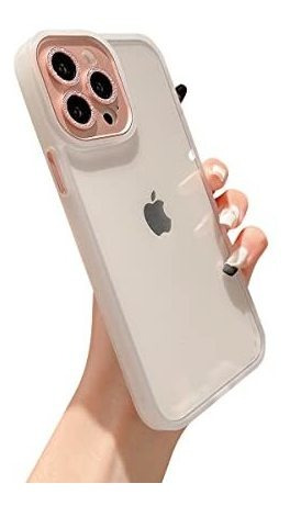 Leleyun Para iPhone 13 Pro Caso Con Cama De Metal Fkm99