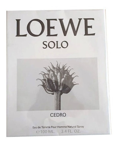 Perfume Importado Solo Cedro Edt 100ml Loewe
