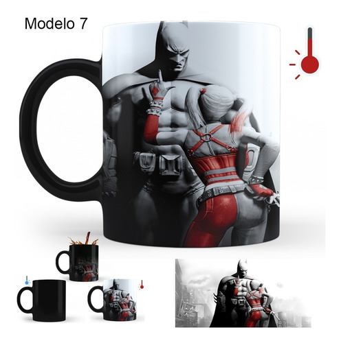 Imagen 7 de 10 de Taza Mágica Harley Quinn | Varios Modelos
