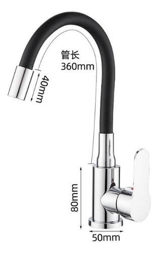 Cc Grifo De Cocina Gourmet Para Encimera, Fregadero