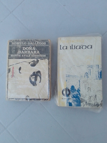 Libros Pequeños Doña Barbara Y La Ilíada