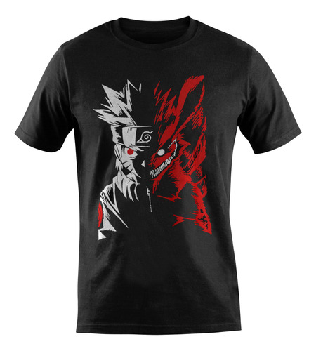 Naruto Kyubi - Remera Unisex Algodón - Anime Naruto