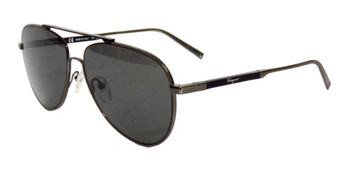 Lentes Sol Ferragamo Sf174sp Pilot Polarized Italy 60mm Suns