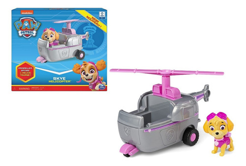 Paw Patrol Jet To Rescue Skye Helicopter ¡¡ Inmediato!! Color Rosa