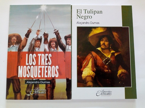 Los Tres Mosqueteros + El Tulipán Negro, De Alejandro Dumas. Editorial Época, Tapa Blanda En Español
