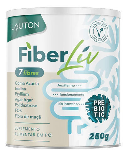 Fiberliv Prebiótico 7 Fibras Com 250g
