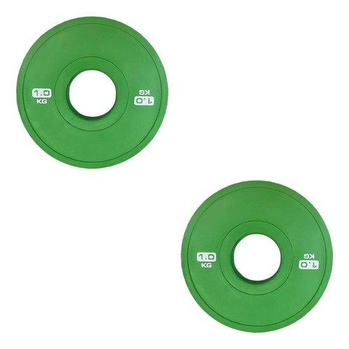 2 Placas De Peso Laterales Interiores Ranuradas Para 5 Cm Y