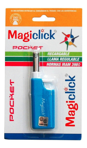 Encendedor Magiclick Chispero Recargable - Llama Regulable