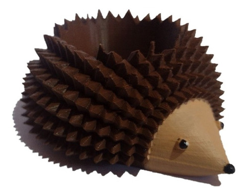 Imagen 4 de 4 de Maceta Erizo Para Suculentas Diseño Unico Impreso En 3d