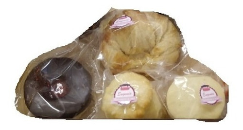 Imagen 1 de 3 de Sumale Kit Sobre-medialuna-scon-espejito-alfajor(diabético)