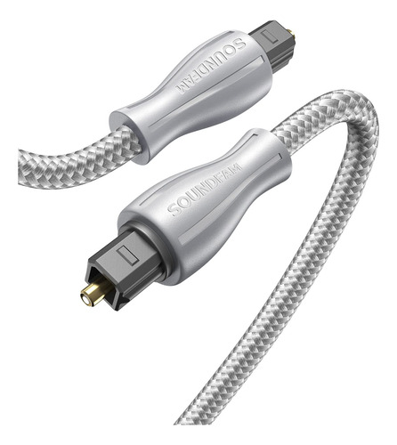 Soundfam Toslink - Cable De Audio Ptico De 6 Pies/6.6 Ft, Ca