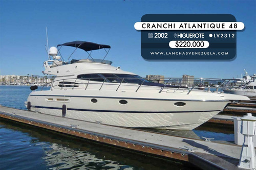 Imagen 1 de 12 de Yate Cranchi Atlantique 48 Lv2312