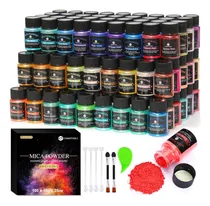 Comprar Polvo De Mica 100 Colores Pigmento Para Resina Epoxi Y Otros