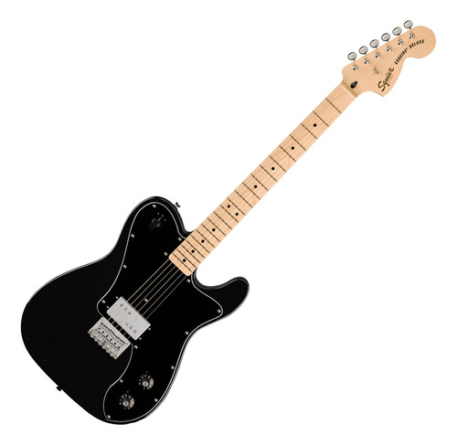 Guitarra Eléctrica Fender Squier Paranormal Esquire Dlx Blak