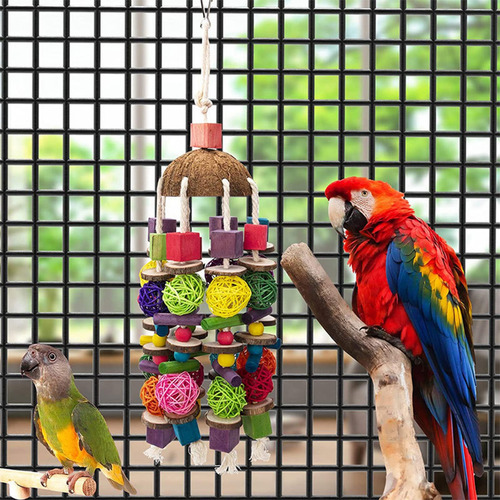 Juguetes Para Loros, Juguete Para Masticar Forrajeo De