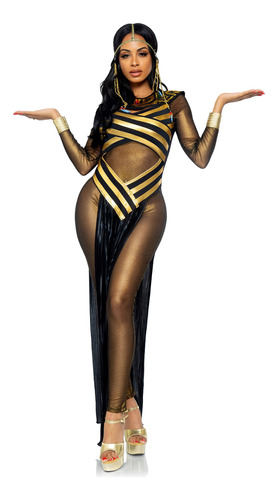 Leg Avenue Disfraz De Reina Cleopatra Para Mujer, Estndar, M