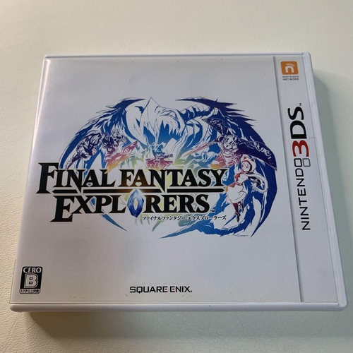 Final Fantasy Explorers - Nintendo 3ds Japones ( Usado )