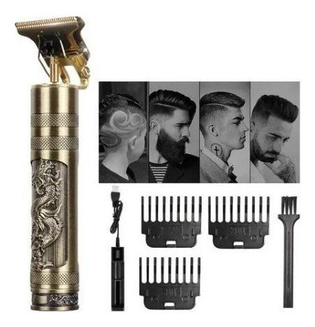 Maquininha Dragon Retro Ultra Afiado Barba Vintage T9