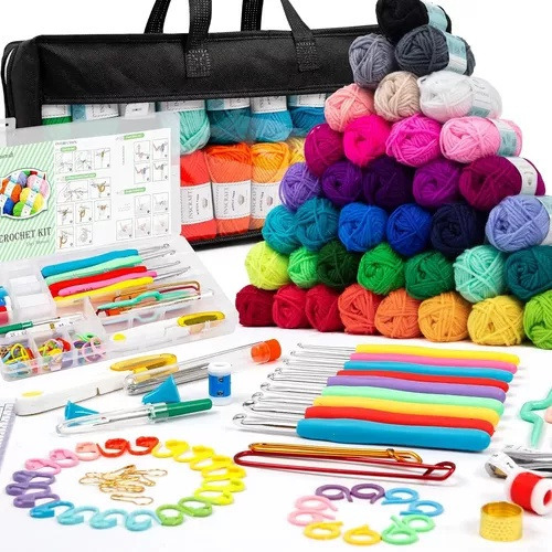 Kit De Crochet For Principiantes Y Adultos Kits De Crochet