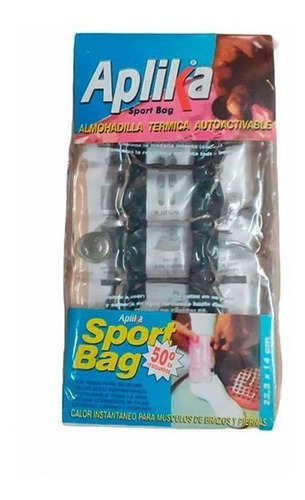 Imagen 1 de 10 de Gel Sport Bag Con Calor Instantáneo Brazos Y Pierna - Aplika