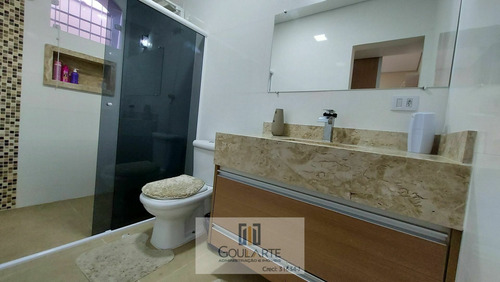 Imagem 18 de 30 de Casa Alto Padrão Com 4 Suítes E Lazer À Venda Em Guarujá/sp - 3535