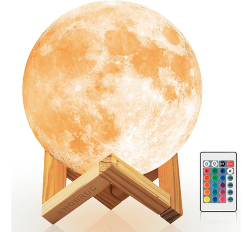 Lámpara De Luna Con Luces Led Eléctrico Para Decorar