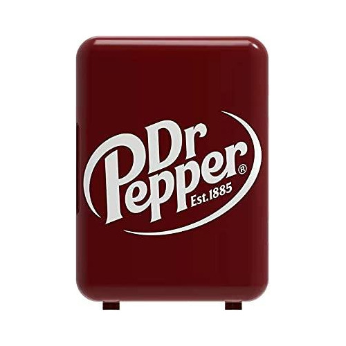 Mini Nevera Curtis Dr. Pepper 4 Litros Color Granate