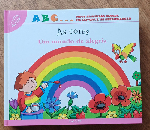 5ab. Enciclopédia Abc Meus Primeiros Passos Serie Cores Espaço Formas Completa Com 5 Volumes. (Usado)