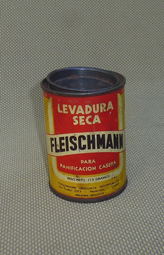 Antigua Lata Levadura Fleischmann / Pequeña