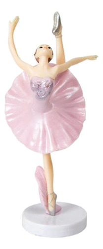 Bailarina De Cumpleaños De 3 Paquetes De Pastel De Adorno