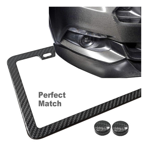Marco De Matrícula Zxfoog Carbon Fiber Real Carbon Fiber