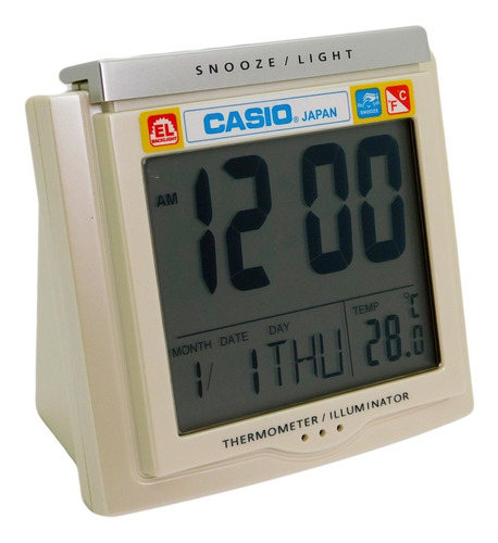 Reloj Despertador Casio Cod: Dq-750f-7d Joyeria Esponda