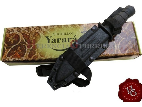 Imagen 4 de 7 de Cuchillo Yarara Geof Tactico Vaina Rigida Kydex Molle