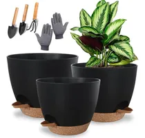 Comprar Macetas De 10\u002F9\u002F8 Pulgadas 3 Pack, Macetas De Autorriego Par