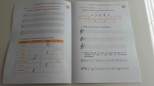 Imagen 3 de 6 de Cuadernos De Teoría Musical Aplicado Al Violín