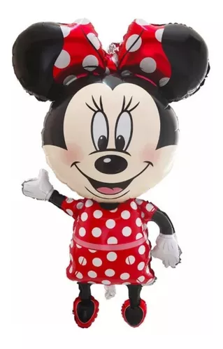 Pack 13 Globos Minnie Mouse Roja