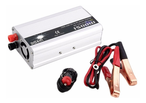 Inversor De Corriente Para Carro 12v A 110v Conversor 1500w