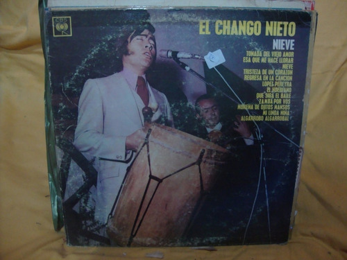 Vinilo El Chango Nieto Nieve F3