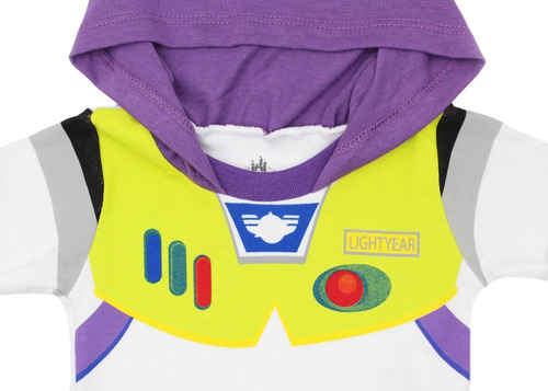 Imagen 4 de 7 de Pañalero Disney Buzz Lightyear Con Capucha Toy Story 5617