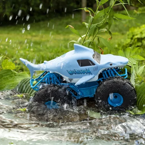 Compre Monster Jam - Megalodon R/C - Entra Na Água aqui na Sunny Brinquedos.